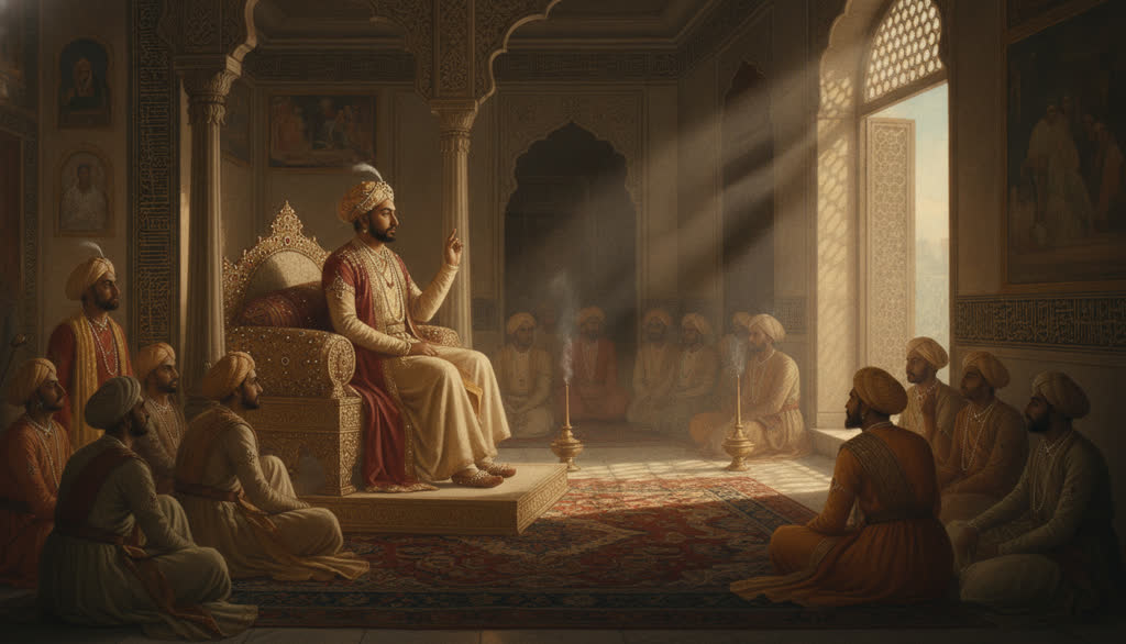 The painted picture for this scene